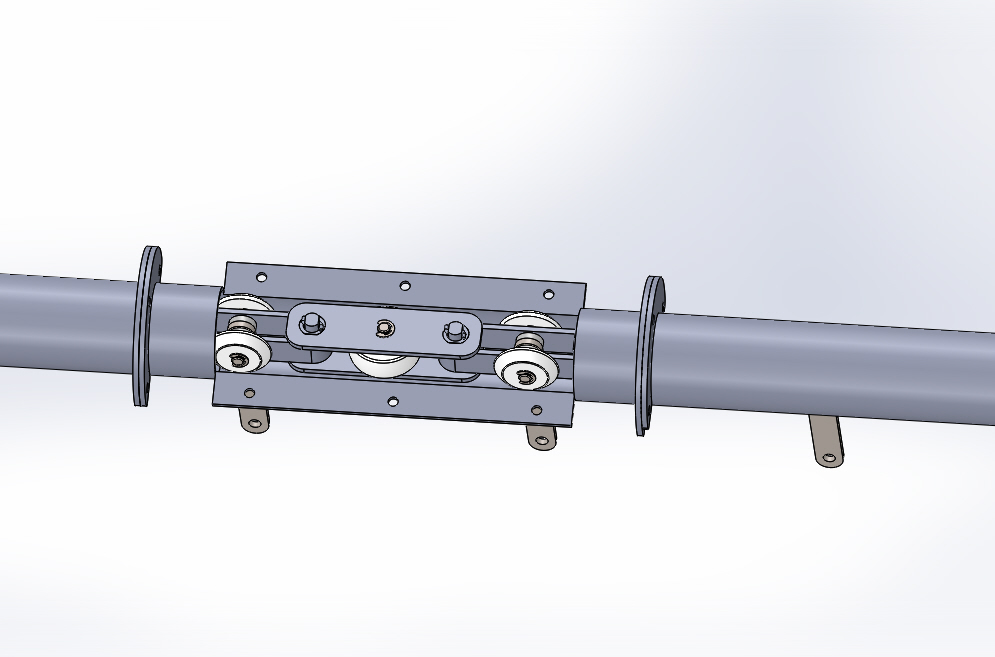 高架输送机的一个模块